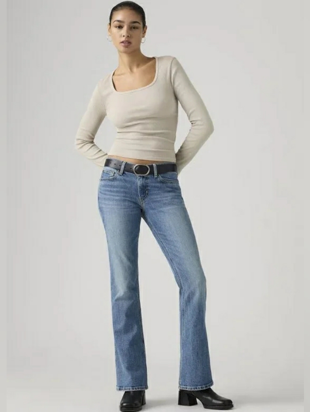 Levi's Light Blue Straight-Leg Women's Jeans